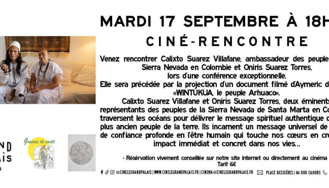 Ciné-rencontre: Calixto Suarez Villafane et Oniris Suarez... Le 17 sept 2024