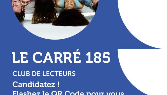 Club de lecteurs : le Carré 185 Le 12 oct 2024