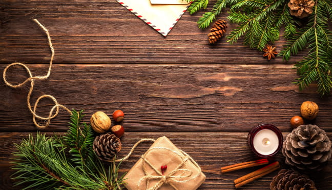 Atelier créatif de Noël à la bibliothèque de Pontcirq