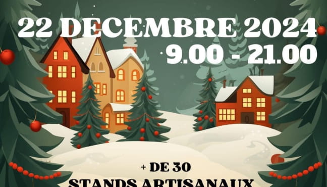 Marché de Noël Le 22 déc 2024