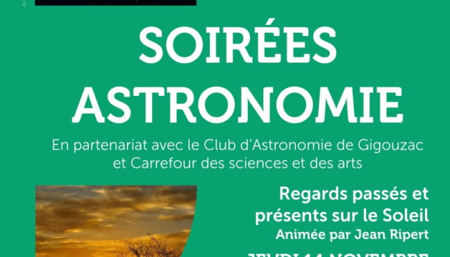 Soirée astronomie à la Médiathèque... Du 13/9/2024 au 14/2/2025