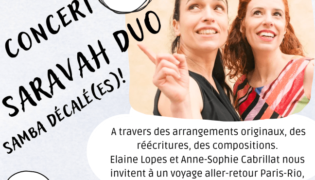 Concert au 3e Lieu: Saravah Duo