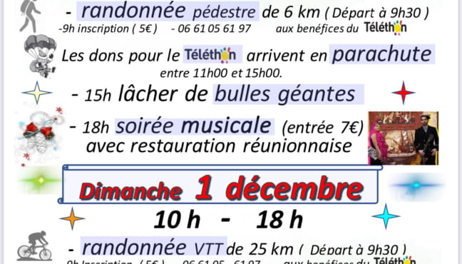 Randonnée Téléthon à Vire-sur-Lot Le 30 nov 2024