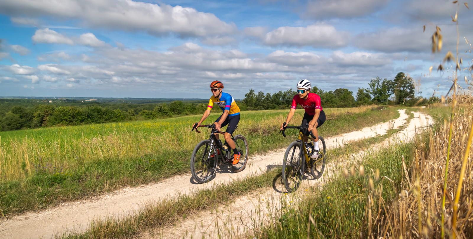 Vélo gravel à Lalbenque